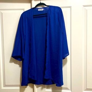 Abollria size large thin cover up for warm evenings BOGO half off!